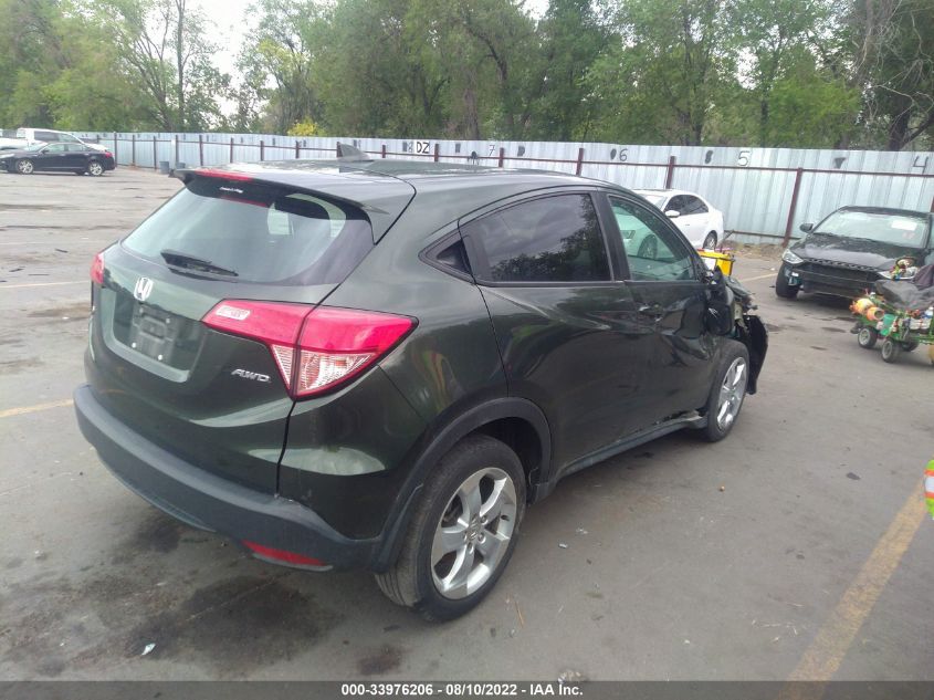 2016 Honda Hr-V Lx VIN: 3CZRU6H33GM752130 Lot: 33976206