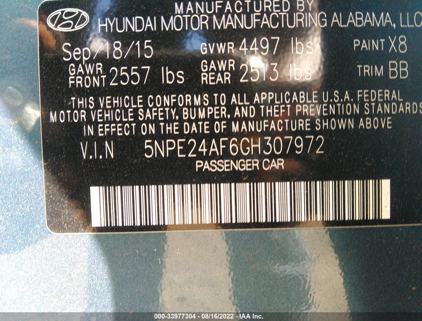 5NPE24AF6GH307972