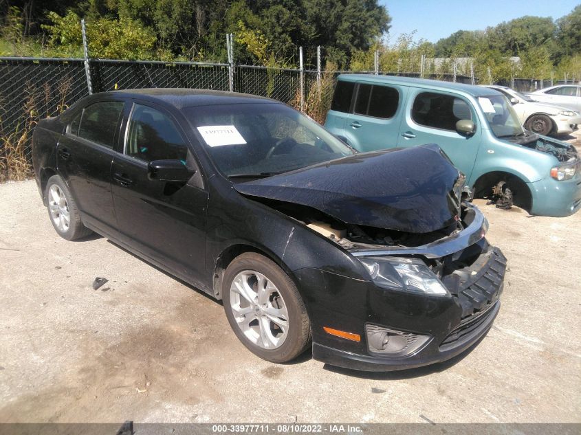 2012 Ford Fusion Se VIN: 3FAHP0HA8CR355309 Lot: 33977711