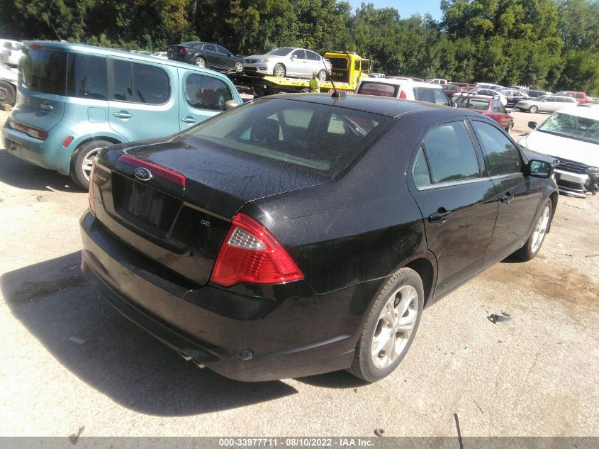 2012 Ford Fusion Se VIN: 3FAHP0HA8CR355309 Lot: 33977711