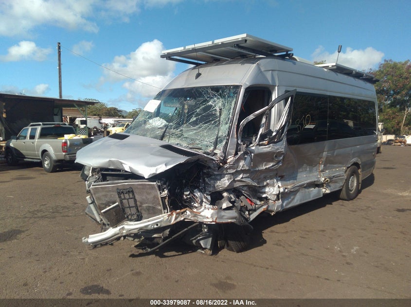 2016 Mercedes-Benz Sprinter 2500 High Roof VIN: WDZPE8DD9GP251967 Lot: 33979087