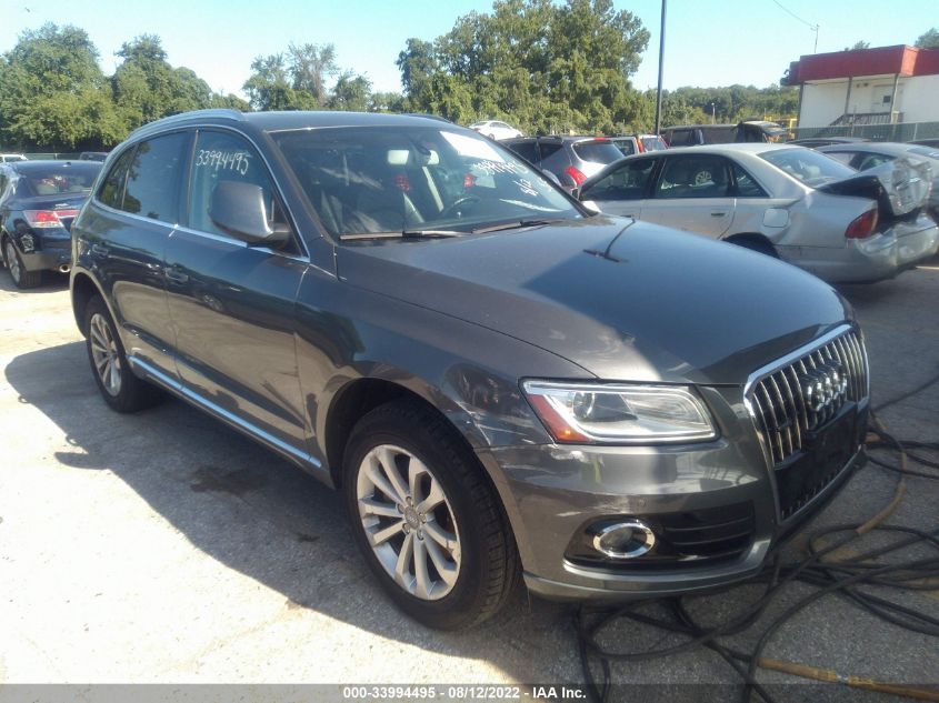 2014 Audi Q5 2.0T Premium VIN: WA1LFAFP2EA117404 Lot: 33994495