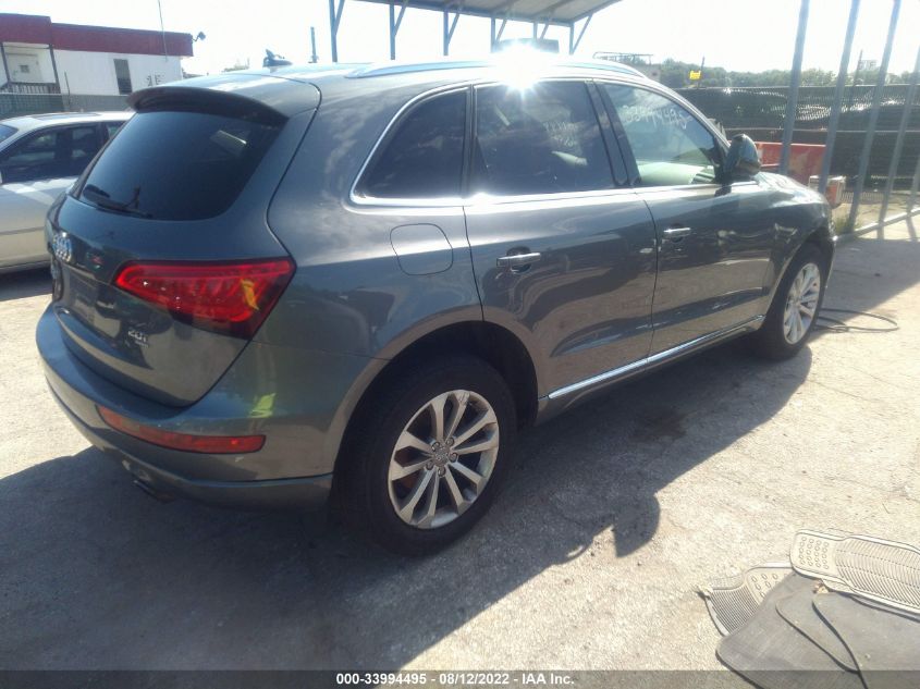 2014 Audi Q5 2.0T Premium VIN: WA1LFAFP2EA117404 Lot: 33994495