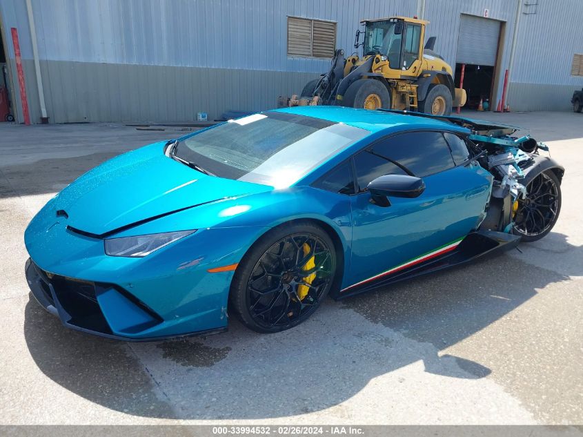 2018 Lamborghini Huracan Performante VIN: ZHWUD4ZF2JLA10317 Lot: 33994532