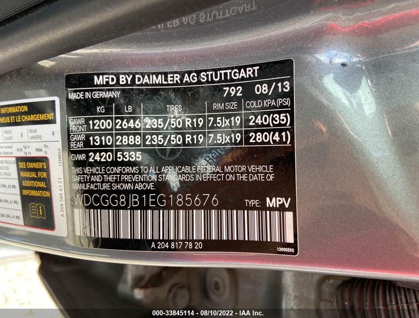 WDCGG8JB1EG185676