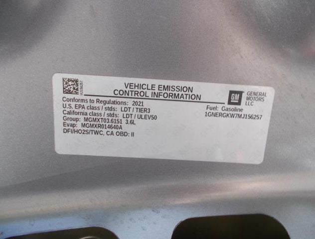 1GNERGKW7MJ156257