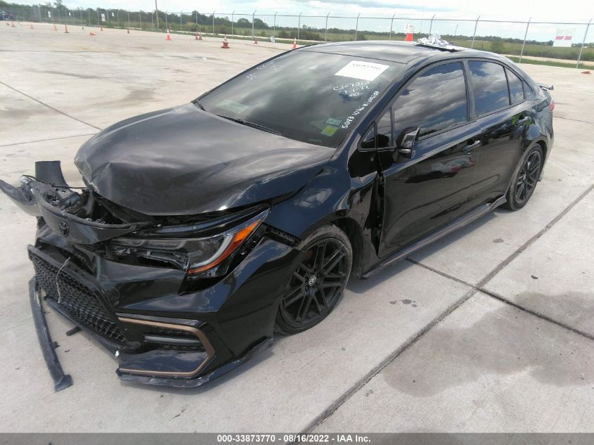 2021 Toyota Corolla Se Apex Edition VIN: 5YFS4MCE7MP075043 Lot: 33873770