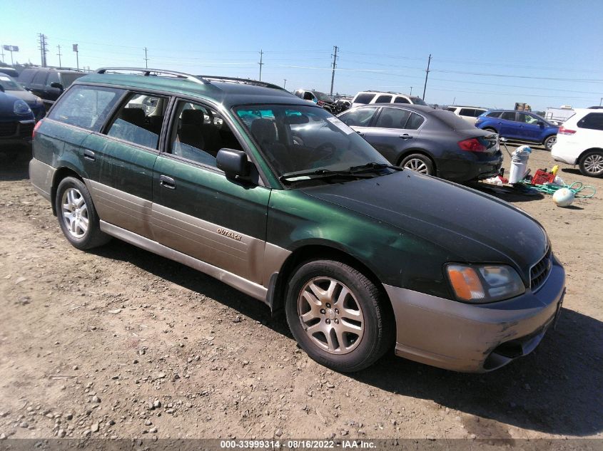 2003 Subaru Legacy Wagon Outback VIN: 4S3BH675437606774 Lot: 33999314