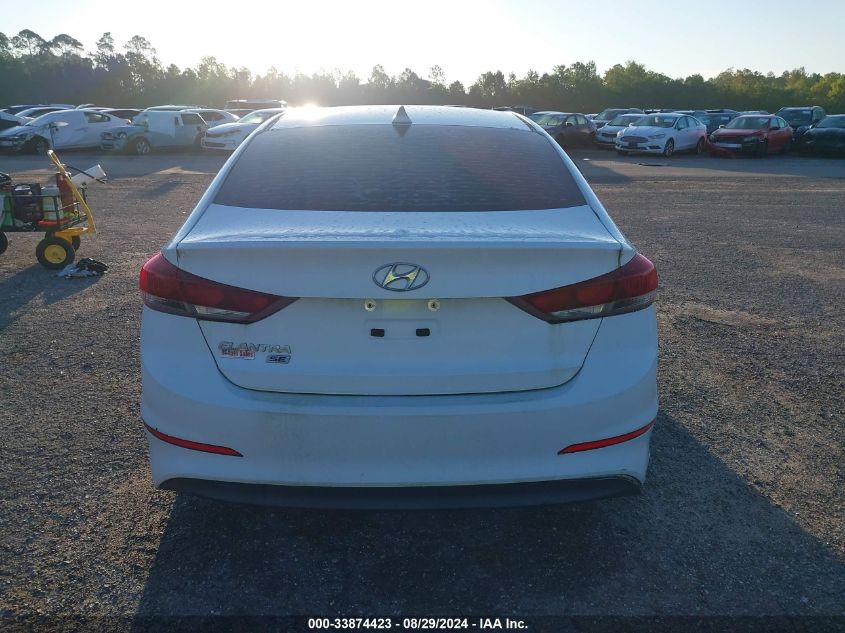 2017 Hyundai Elantra Se VIN: 5NPD74LF0HH139158 Lot: 33874423