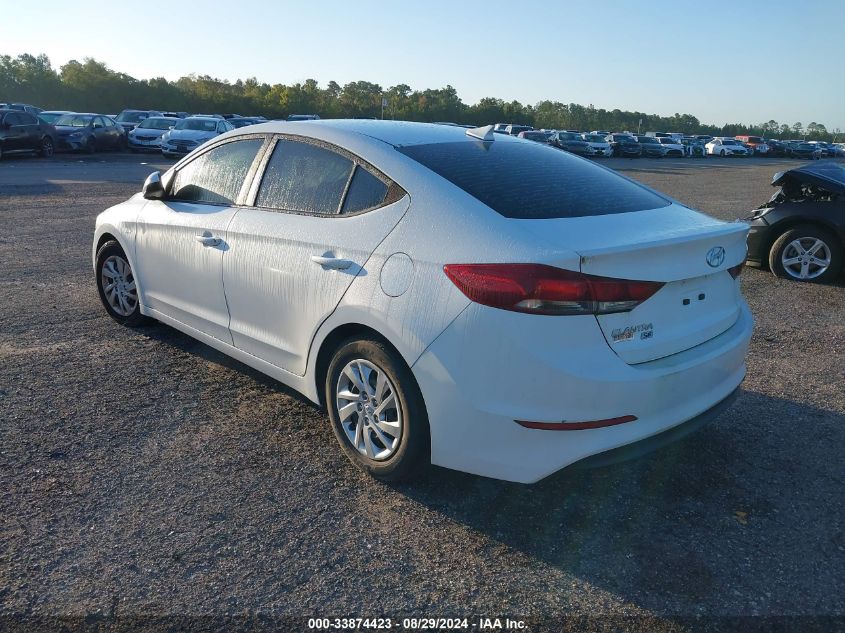 2017 Hyundai Elantra Se VIN: 5NPD74LF0HH139158 Lot: 33874423