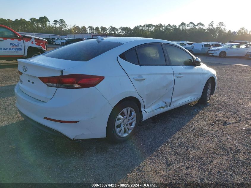 2017 Hyundai Elantra Se VIN: 5NPD74LF0HH139158 Lot: 33874423