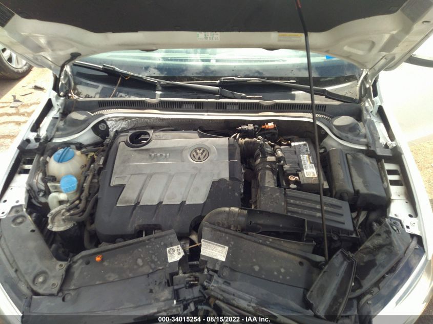 3VWLL7AJXBM078786 2011 Volkswagen Jetta 2.0L Tdi Le