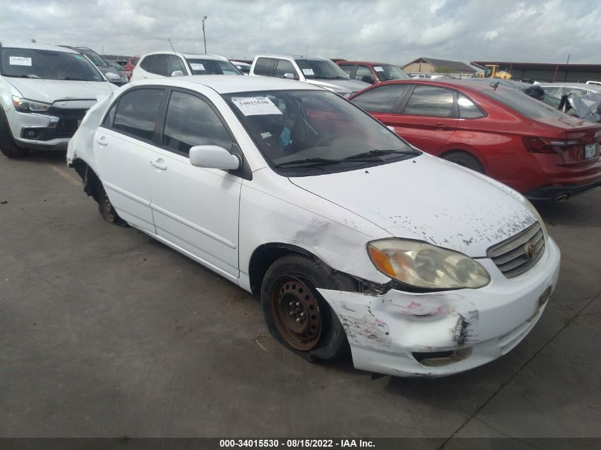 2003 Toyota Corolla Le VIN: 1NXBR32E83Z133526 Lot: 34015530