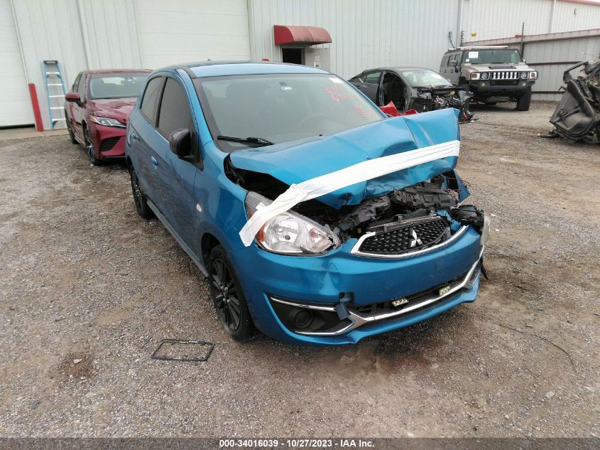 2020 Mitsubishi Mirage Le/Gt VIN: ML32A5HJXLH002606 Lot: 34016039