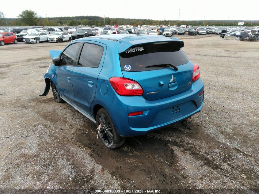 2020 Mitsubishi Mirage Le/Gt VIN: ML32A5HJXLH002606 Lot: 34016039