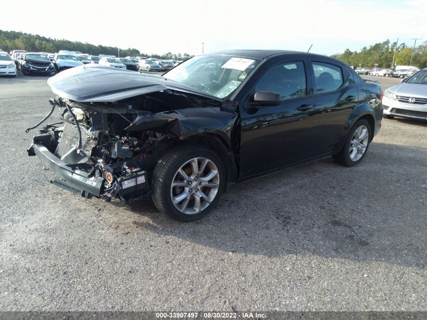 2014 Dodge Avenger R/T VIN: 1C3CDZBG4EN166407 Lot: 33907497