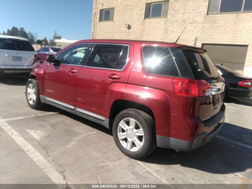 2012 GMC Terrain Sle-1 VIN: 2GKALMEK0C6332839 Lot: 34030332