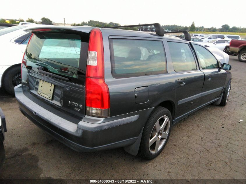 2004 Volvo V70 R VIN: YV1SJ52Y242421308 Lot: 34030343