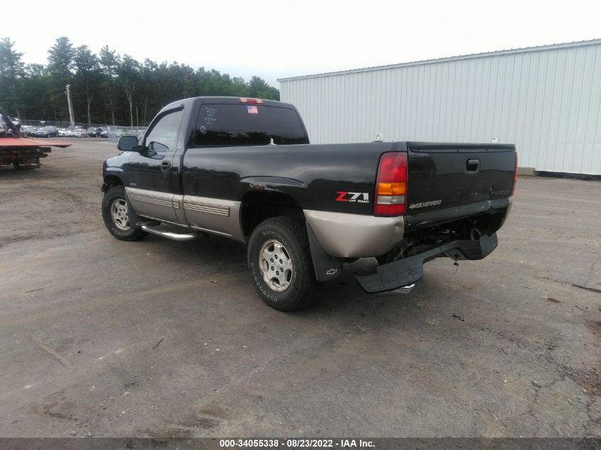 2002 Chevrolet Silverado 1500 Ls VIN: 1GCEK14T72Z273185 Lot: 34055338