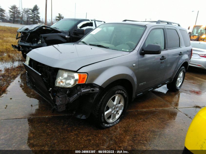 2008 Ford Escape Xlt VIN: 1FMCU03178KC80842 Lot: 34061307