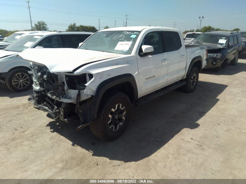 2019 Toyota Tacoma Trd Off Road VIN: 5TFCZ5AN2KX186452 Lot: 34063896