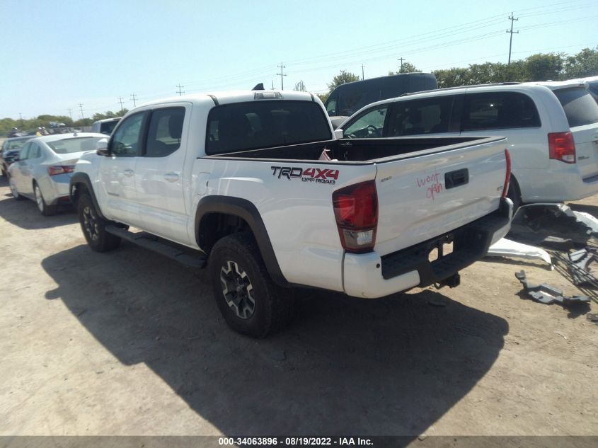 2019 Toyota Tacoma Trd Off Road VIN: 5TFCZ5AN2KX186452 Lot: 34063896