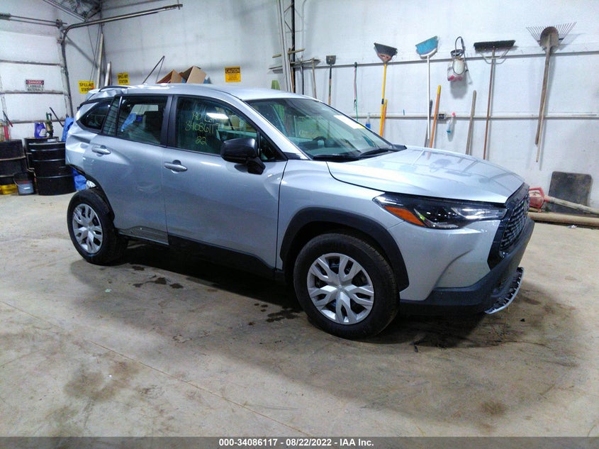 2022 Toyota Corolla Cross L VIN: 7MUAAABG1NV003629 Lot: 34086117