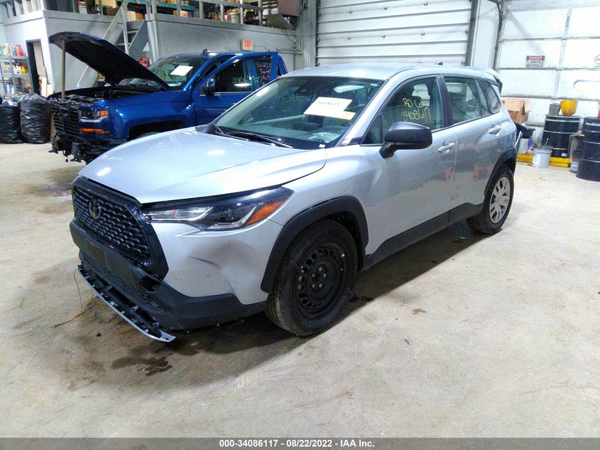 2022 Toyota Corolla Cross L VIN: 7MUAAABG1NV003629 Lot: 34086117