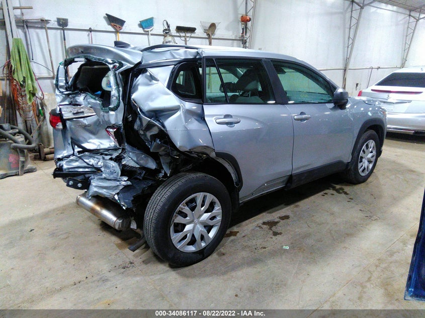2022 Toyota Corolla Cross L VIN: 7MUAAABG1NV003629 Lot: 34086117