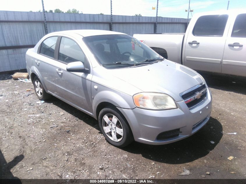 2008 Chevrolet Aveo Ls VIN: KL1TD56658B273324 Lot: 34087249