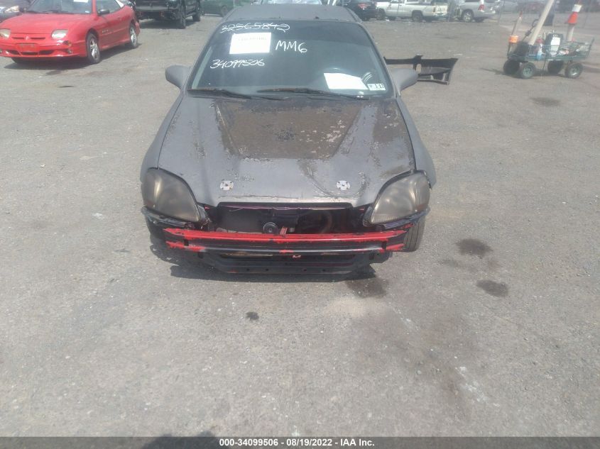 1998 Honda Civic Dx VIN: 2HGEJ6349WH106523 Lot: 34099506