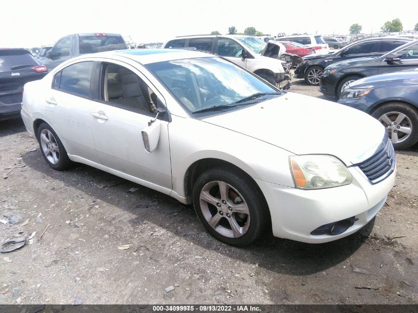 2009 Mitsubishi Galant Es VIN: 4A3AB56F49E041655 Lot: 34099975