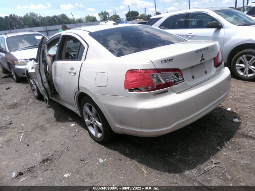 4A3AB56F49E041655 2009 Mitsubishi Galant Es