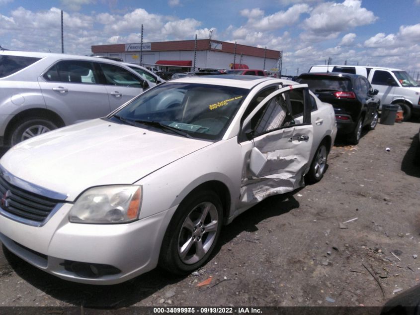 2009 Mitsubishi Galant Es VIN: 4A3AB56F49E041655 Lot: 34099975