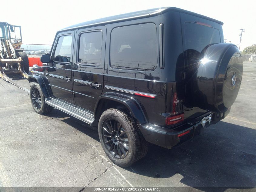 VIN W1NYC6BJ0LX349022 2020 Mercedes-Benz G-Class, G... no.3