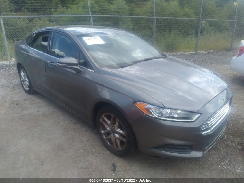 2013 Ford Fusion Se VIN: 3FA6P0H72DR326949 Lot: 34102637