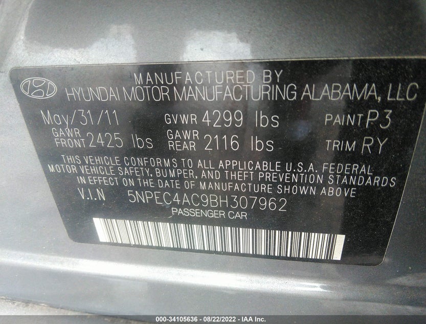 5NPEC4AC9BH307962