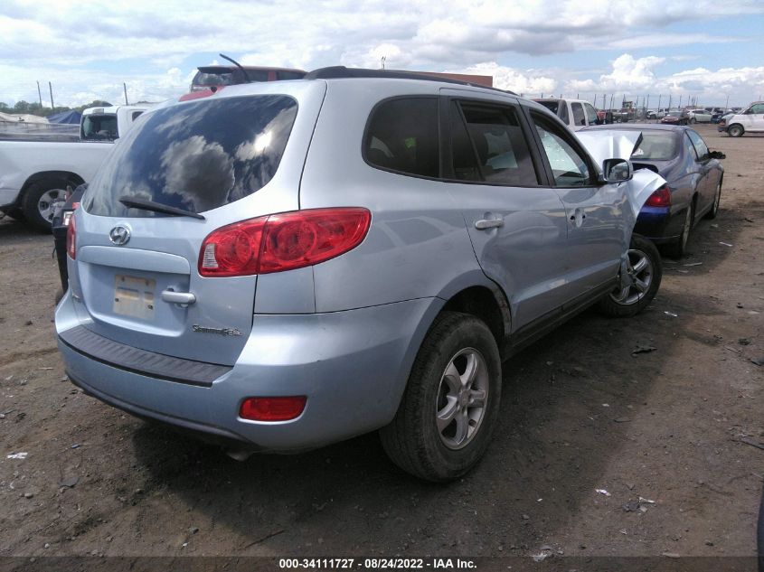 2008 Hyundai Santa Fe Gls VIN: 5NMSG13DX8H216524 Lot: 34111727