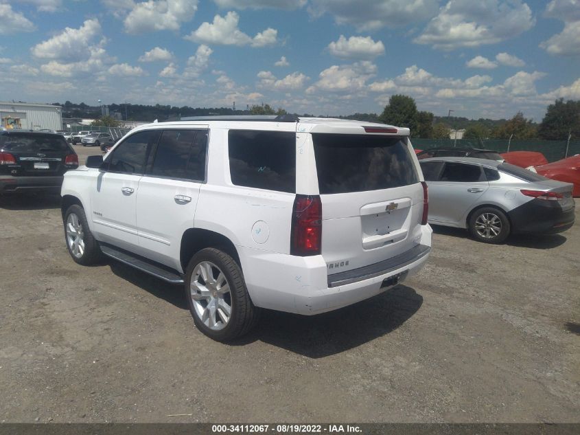 2019 Chevrolet Tahoe Premier VIN: 1GNSKCKC3KR151724 Lot: 34112067