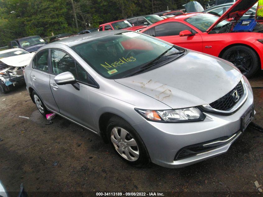 2015 Honda Civic Lx VIN: 19XFB2F52FE267921 Lot: 34113189