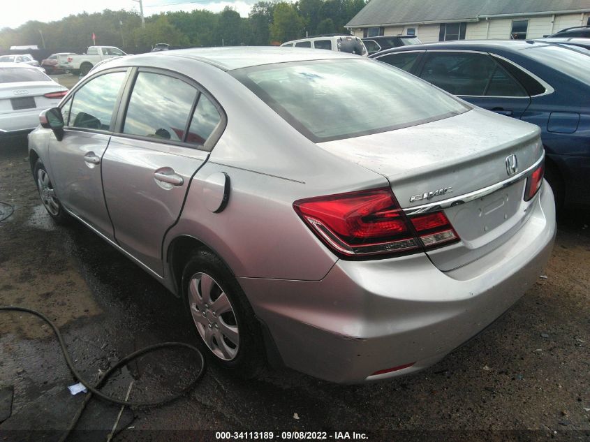 19XFB2F52FE267921 2015 Honda Civic Lx