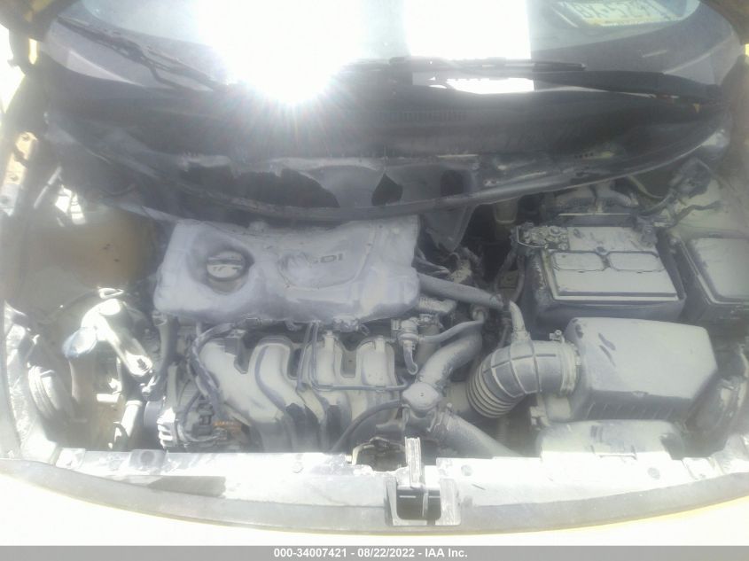 2016 Kia Rio Lx VIN: KNADM5A30G6579281 Lot: 34007421