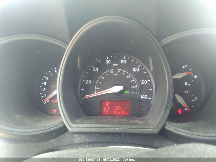 2016 Kia Rio Lx VIN: KNADM5A30G6579281 Lot: 34007421