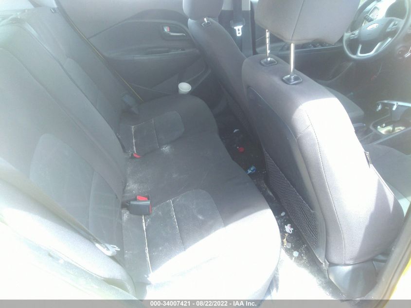 2016 Kia Rio Lx VIN: KNADM5A30G6579281 Lot: 34007421