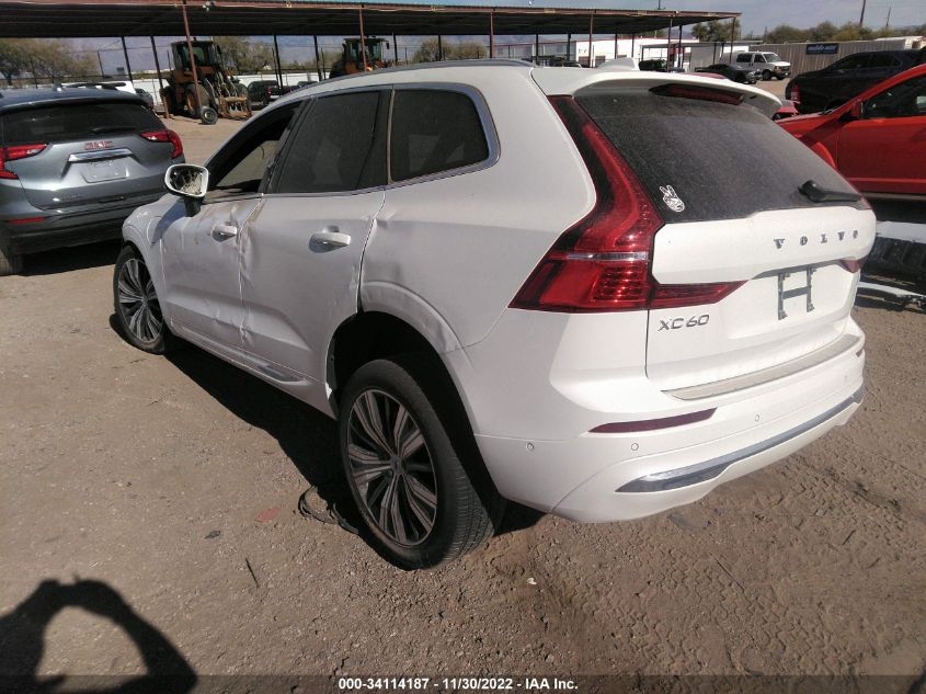 2022 Volvo Xc60 Recharge Plug-In Hybrid T8 Inscription VIN: YV4BR0DL8N1977341 Lot: 34114187