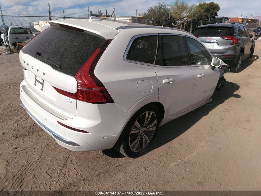 2022 Volvo Xc60 Recharge Plug-In Hybrid T8 Inscription VIN: YV4BR0DL8N1977341 Lot: 34114187