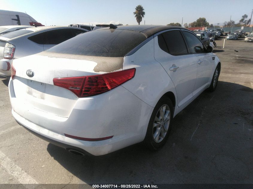 2013 Kia Optima Ex VIN: 5XXGN4A77DG108087 Lot: 34007714