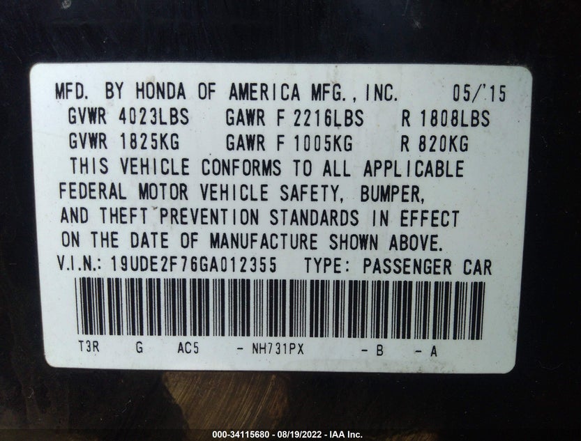 19UDE2F76GA012355