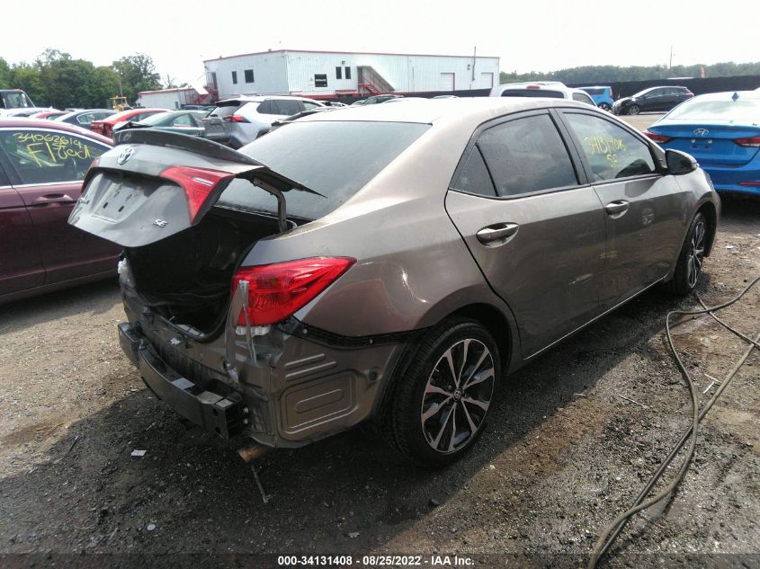 2017 Toyota Corolla Se VIN: 2T1BURHE1HC784157 Lot: 34131408