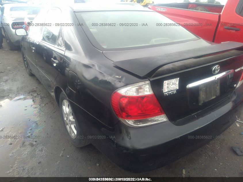 2005 Toyota Camry Xle V6 VIN: 4T1BF30K55U105381 Lot: 34159692